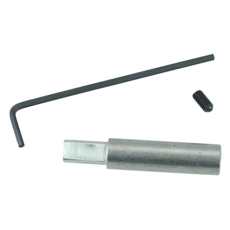 Weiler Drive Mandrel Kit for Nylox Miniature Disc Brushes 1/2" Stem 89029